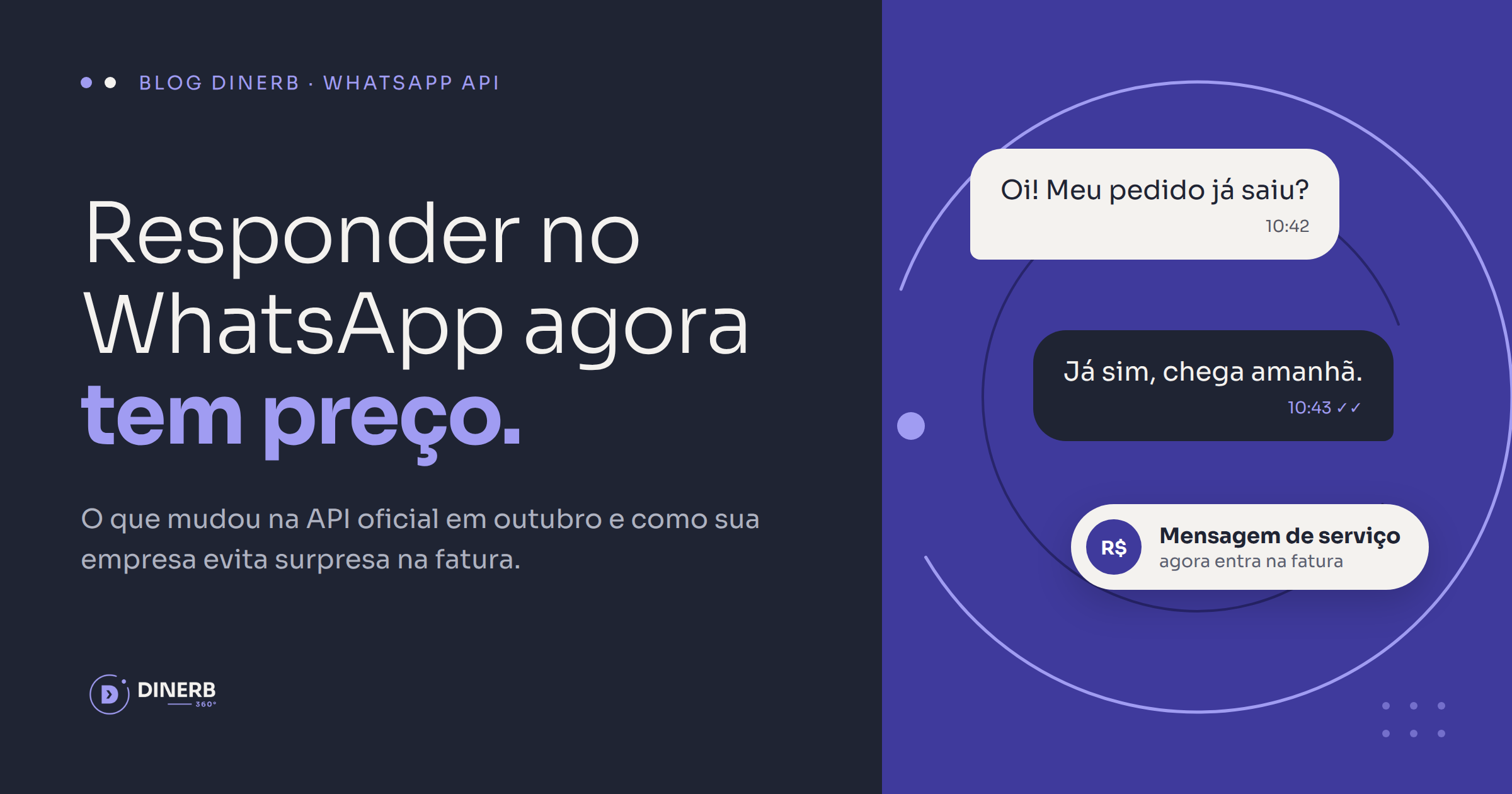 WhatsApp API ficou paga em outubro: o que muda para sua empresa