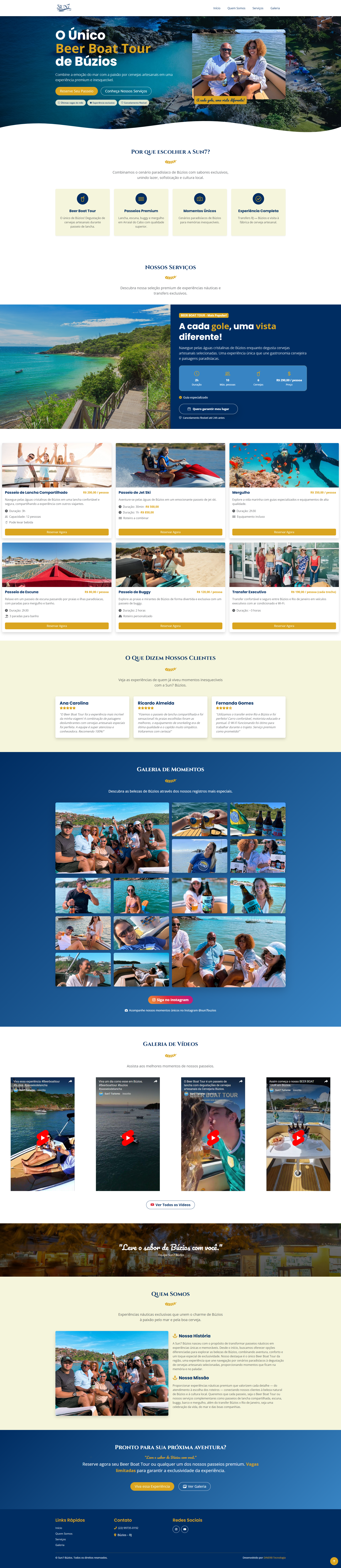 Website Institucional + Sistema de Agendamento