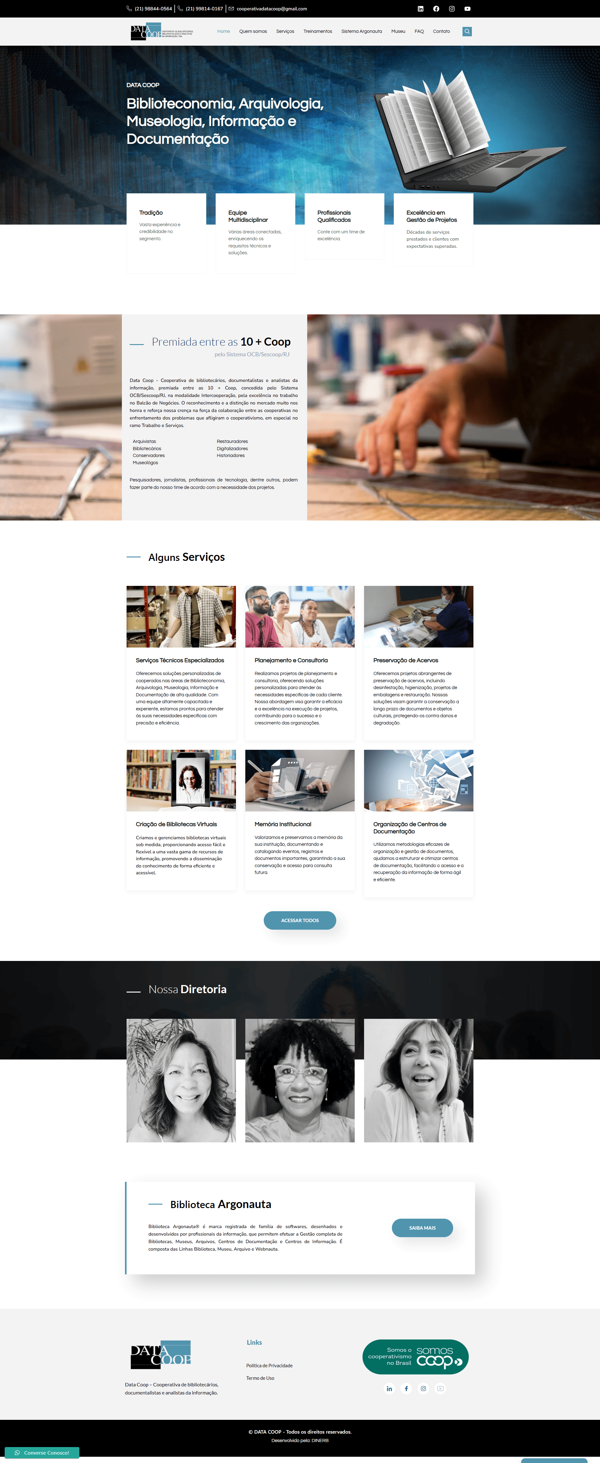 Website Institucional - Datacoop