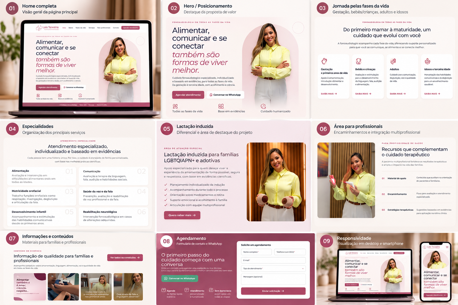 Website Profissional - Laís Teixeira Fonoaudiologia